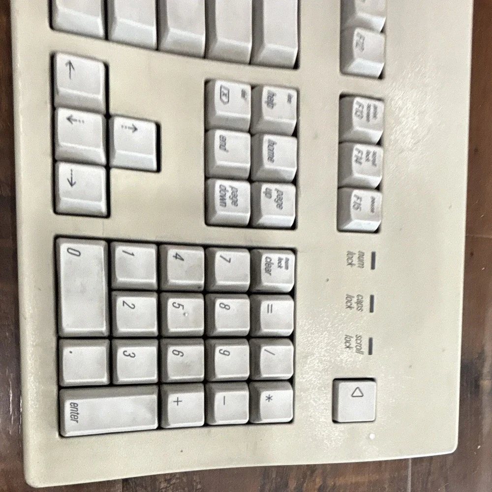 Apple Extended Keyboard II M3501 Mechanical Cream Alps Vintage 1996 ADB